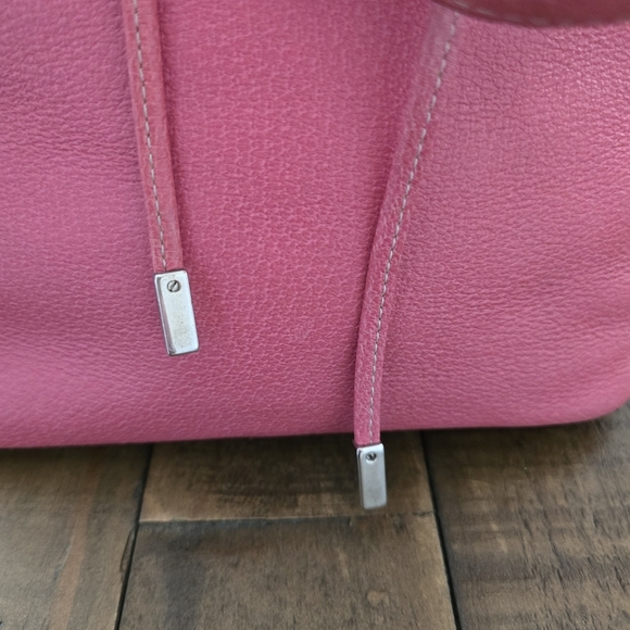 Kate Spade Pink Leather Tote Bag - Picture 3 of 16